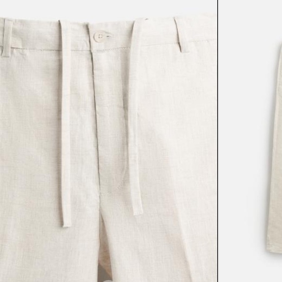 Zara Men’s Linen Pants in 100% Linen - Size Medium - Picture 2 of 14